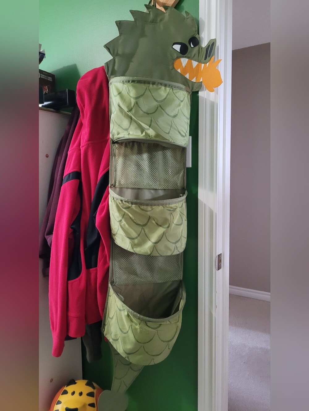IKEA Green Dragon Hanging Organizer